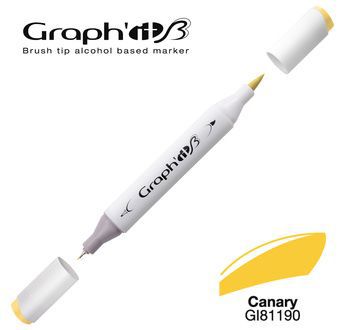 GRAPH\'IT Marqueur brush � alcool 1190 - Canary