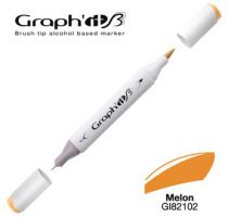 GRAPH\'IT Marqueur brush à alcool 2102 - Melon