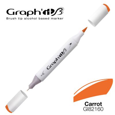 GRAPH\'IT Marqueur brush � alcool 2160 - Carrot