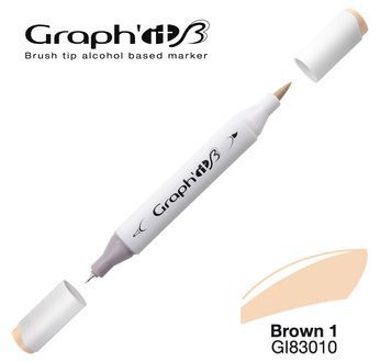 MARQUEUR ALCOOL GRAPH'IT BROWN 1 3010