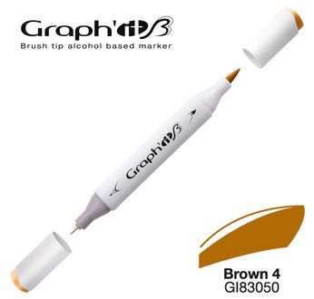 GRAPH\'IT Marqueur brush � alcool 3050 - Basic Brown 4