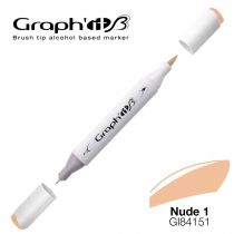 GRAPH\'IT Marqueur brush à alcool 4151 - Nude 1