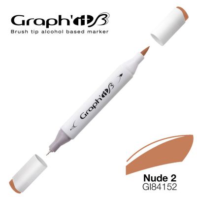 GRAPH\'IT Marqueur brush � alcool 4152 - Nude 2