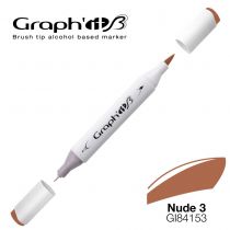 GRAPH\'IT Marqueur brush à alcool 4153 - Nude 3