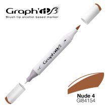 GRAPH\'IT Marqueur brush à alcool 4154- Nude 4