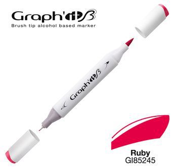 GRAPH\'IT Marqueur brush � alcool 5245 - Ruby