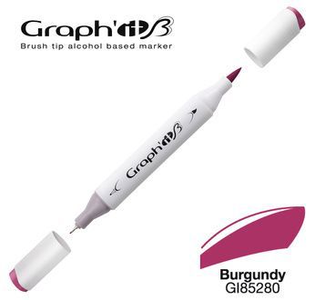 GRAPH\'IT Marqueur brush � alcool 5280 - Burgundy