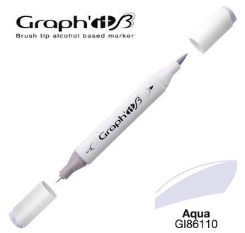 GRAPH\'IT Marqueur brush � alcool 6110 - Aqua