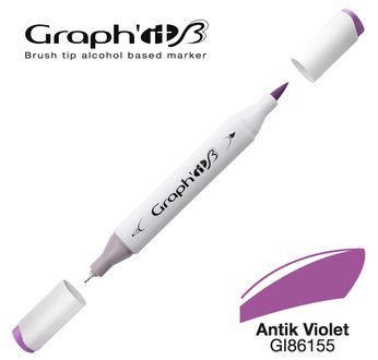 GRAPH\'IT Marqueur brush � alcool 6153 - Antik violet