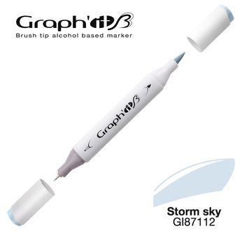 GRAPH\'IT Marqueur brush � alcool 7112 - Storm sky