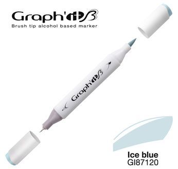 GRAPH\'IT Marqueur brush � alcool 7120 - Ice blue