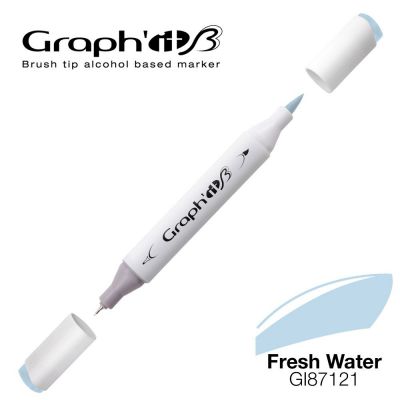 GRAPH\'IT Marqueur brush � alcool 7121 - Fresh Water