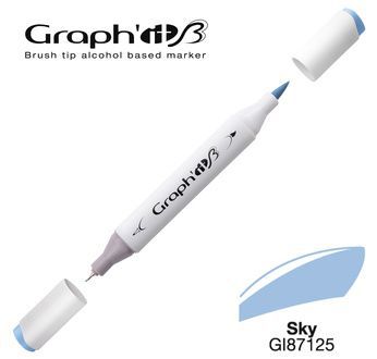 GRAPH\'IT Marqueur brush � alcool 7125 - Sky