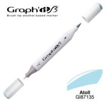 GRAPH\'IT Marqueur brush à alcool 7135 - Atoll