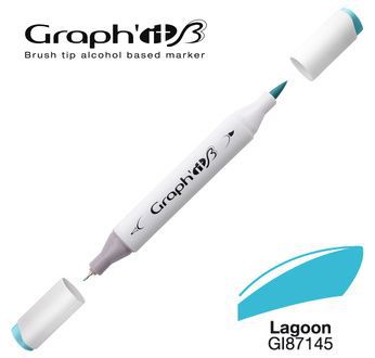 GRAPH\'IT Marqueur brush � alcool 7145 - Lagoon
