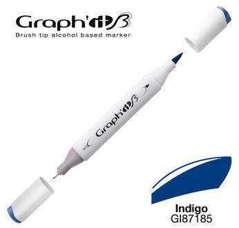 GRAPH\'IT Marqueur brush � alcool 7185 - Indigo