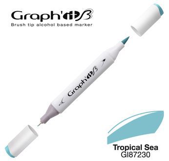 GRAPH\'IT Marqueur brush � alcool 7230 - Tropical Sea