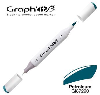 GRAPH\'IT Marqueur brush � alcool 7290 - Petroleum
