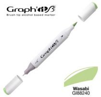 GRAPH\'IT Marqueur brush à alcool 8240 - Wasabi