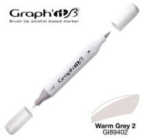 GRAPH\'IT Marqueur brush à alcool 9402 - Warm Grey 2