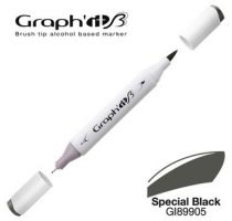GRAPH\'IT Marqueur brush à alcool 9905 - Special Black