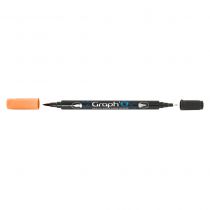 GRAPH\'O Feutre pinceau double pointe 2150 - Mango