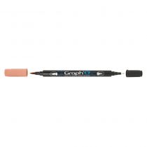 GRAPH\'O Feutre pinceau double pointe 3130 - Cajou