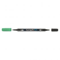 GRAPH\'O Feutre pinceau double pointe 8140 - Emerald