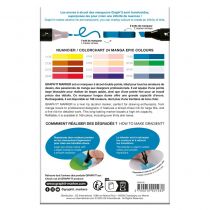 GRAPHIT SET 12 MARKEURS MANGA