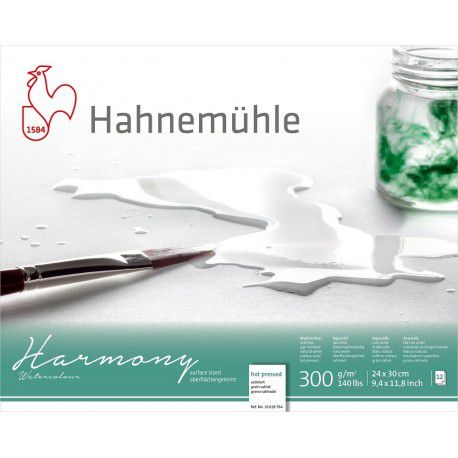 CARNET AQUARELLE 200GR 14x14 CARRE HAHNEMULE