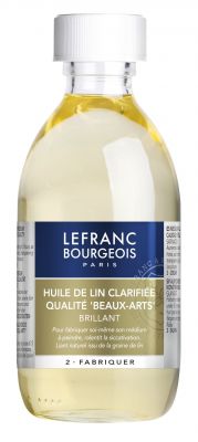 HUILE DE LIN CLARIFIEE 250 ML LEFRANC & BOURGEOIS