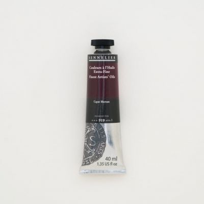 HUILE EXTRA FINE SENNELIER CAPUT MORTUM 919 S1