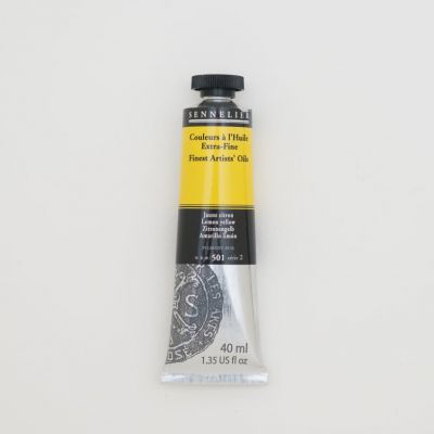 HUILE EXTRA FINE SENNELIER JAUNE CITRON 501 S2