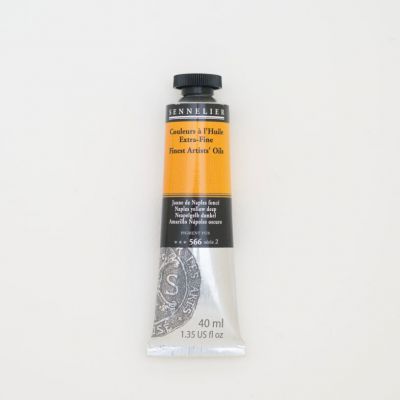 HUILE EXTRA FINE SENNELIER JAUNE DE NAPLE FONCE 566 S2