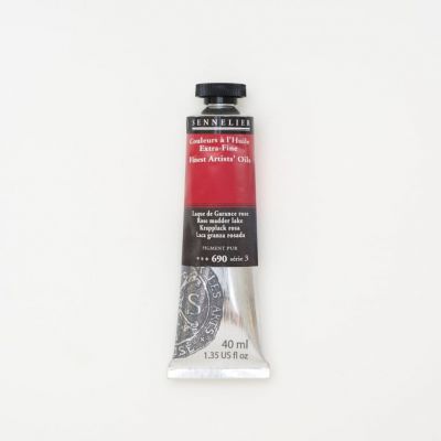 HUILE EXTRA FINE SENNELIER LAQUE DE GARANCE ROSE 690 S3