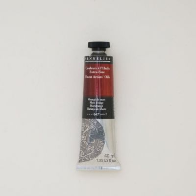 HUILE EXTRA FINE SENNELIER ORANGE DE MARS 647 S2
