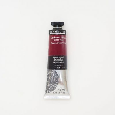 HUILE EXTRA FINE SENNELIER POURPRE CARMINE 639 S3