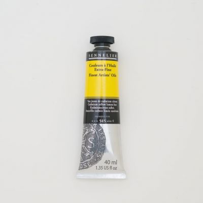 HUILE EXTRA FINE SENNELIER TON JAUNE DE CADMIUM CITRON 545 S4