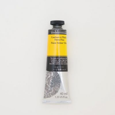 HUILE EXTRA FINE SENNELIER TON JAUNE DE CADMIUM CLAIR 539 S4