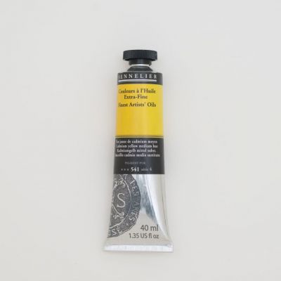 HUILE EXTRA FINE SENNELIER TON JAUNE DE CADMIUM MOYEN 541 S4