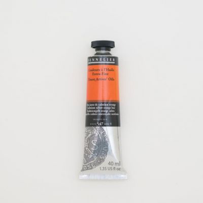 HUILE EXTRA FINE SENNELIER TON JAUNE DE CADMIUM ORANGE 547 S4