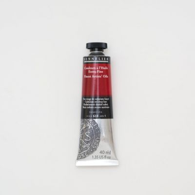 HUILE EXTRA FINE SENNELIER TON ROUGE DE CADMIUM FONCE 618 S4