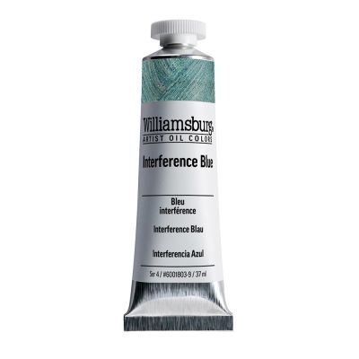 HUILE EXTRA-FINE WILLIAMSBURG BLEU INTERFERENCE 37ML S.4