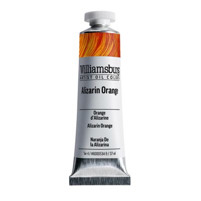 HUILE EXTRA-FINE WILLIAMSBURG ORANGE ALIZARINE 37ML S.4