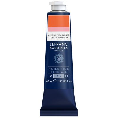 HUILE FINE LEFRANC ORANGE VERMILLONN�