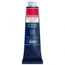 HUILE FINE LEFRANC ROUGE DE CADMIUM FONCÉ (IMIT)