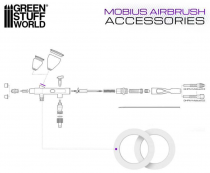 Joints toriques pour godet daérographe Mobius