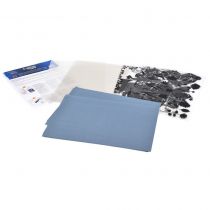 KIT 10 FEUILLES CYANOTYPE A4 ENJOY ART + 1 PLAQUE + 5 FILMS + 64 MOTIFS    