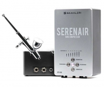 Kit a&eacute;rographe Gaahleri avec compresseur Serenair