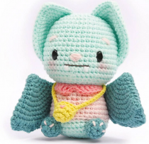 KIT AMIGURUMI CHAUVE SOURIS
